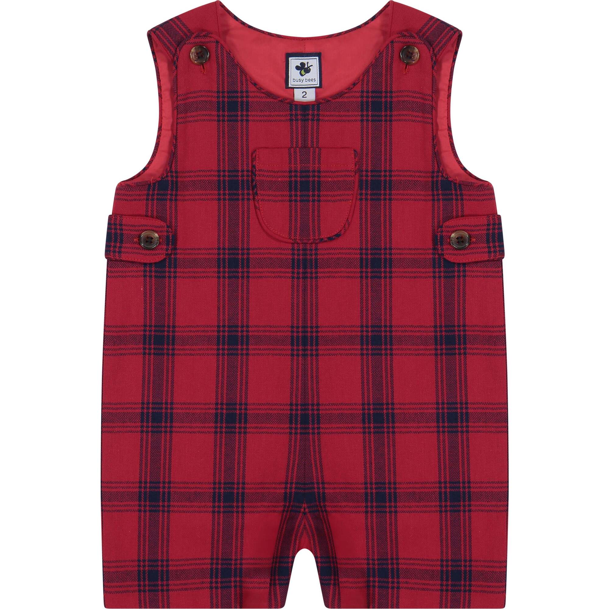 Jack Boys Classic Shortall, Red - Rompers - 1