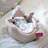 Knitted Carry Cot with Baby Dark Skin, Soother & Blanket - Dolls - 2