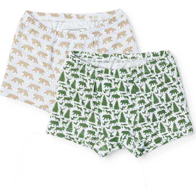 James Pima Cotton Underwear Set, The Great Outdoors/Bears in the Snow