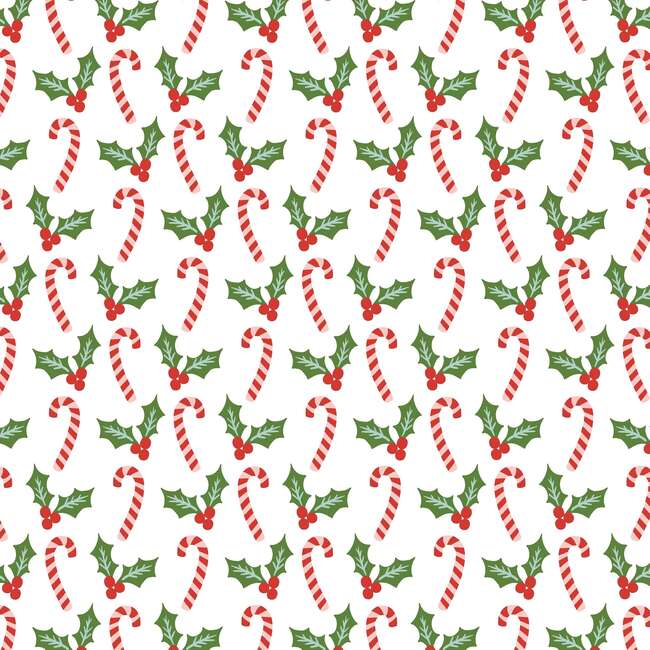 Olive Set Pima Cotton Legging Set, Candy Canes & Holly - Mixed Apparel Set - 2