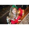 Olive Set Pima Cotton Legging Set, Candy Canes & Holly - Mixed Apparel Set - 3