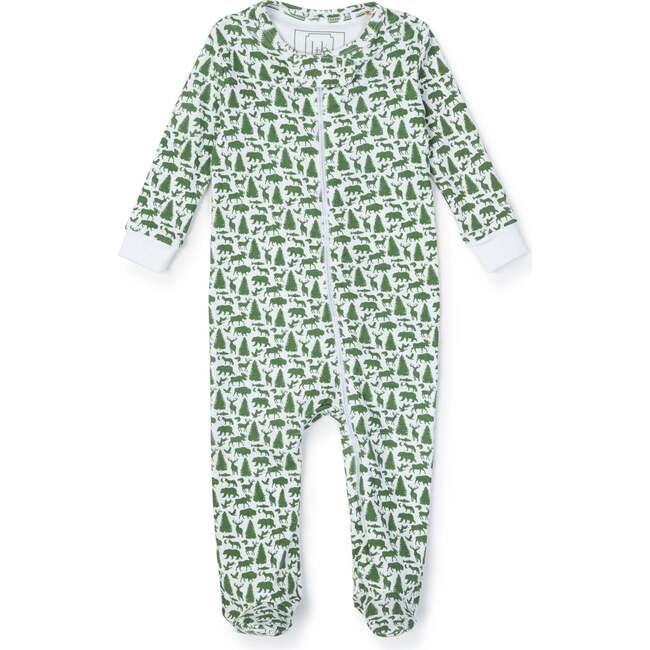 Parker Pima Cotton Zipper Pajama, The Great Outdoors - Pajamas - 1