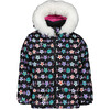 Roselet Jacket, Ice Flowers - Jackets - 1 - thumbnail