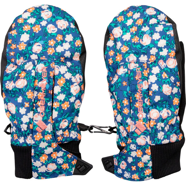 Thumbs Up Mitten Print, Forest Floral - Gloves - 1