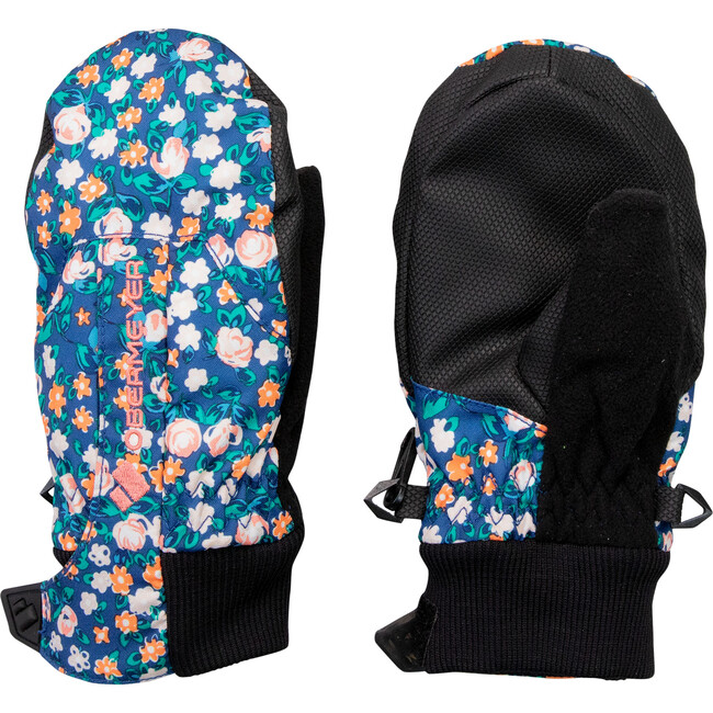 Thumbs Up Mitten Print, Forest Floral - Gloves - 2