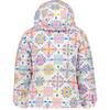 Livia Jacket, White Snowflakes - Jackets - 3