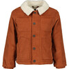 Kit Corduroy Jacket, Terracotta - Jackets - 1 - thumbnail
