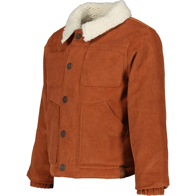 Kit Corduroy Jacket, Terracotta - Jackets - 2