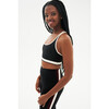 Women's Devan Recycled Techflex Bra, Black/Vintage White - Bras - 2