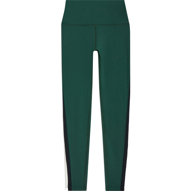 Women's Olivia High Waist Recycled Techflex 7/8, Military/Vintage White - Leggings - 1