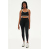 Women's Devan Recycled Techflex Bra, Black/Vintage White - Bras - 4