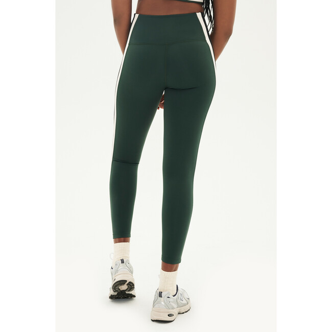 Women's Olivia High Waist Recycled Techflex 7/8, Military/Vintage White - Leggings - 4
