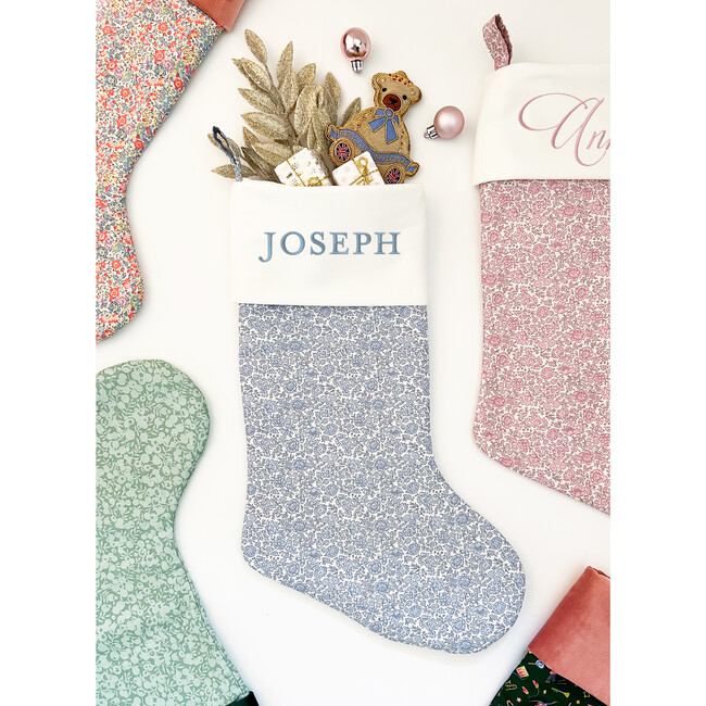 Christmas Stocking, D'Ango Coast Blue - Stockings - 3