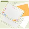 Set of 10 Candy Stationery Set, Apricot - Paper Goods - 4