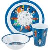 Together In Space 3-Piece Set, Blue - Tableware - 1 - thumbnail