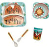 Western Collection 5-Piece Set, Brown - Tableware - 1 - thumbnail