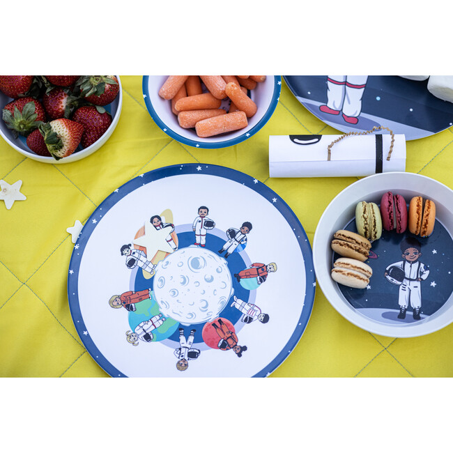 Together In Space 3-Piece Set, Blue - Tableware - 2