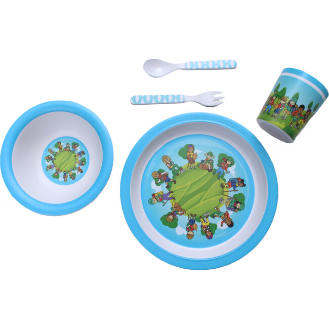 Together in Nature 5-Piece Set, Green