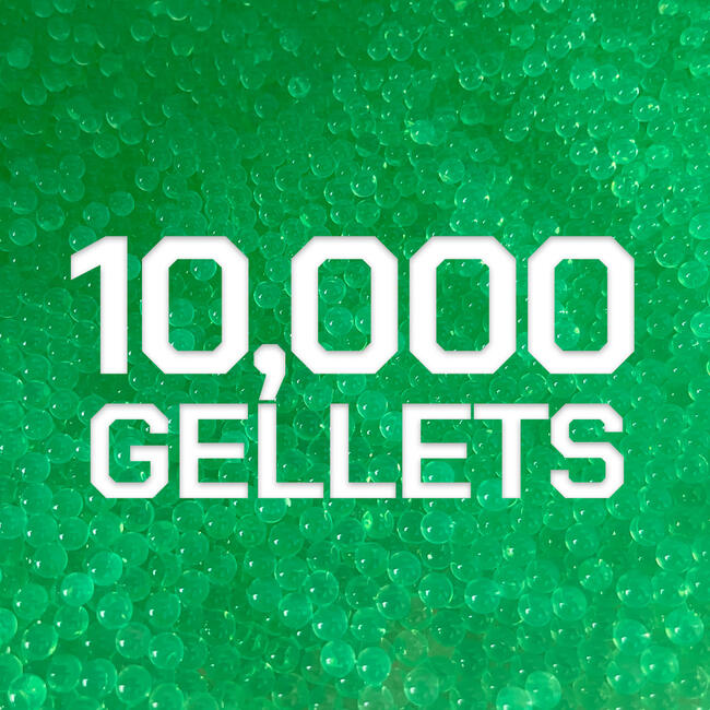Gellet Pack (10K)- Electric Green