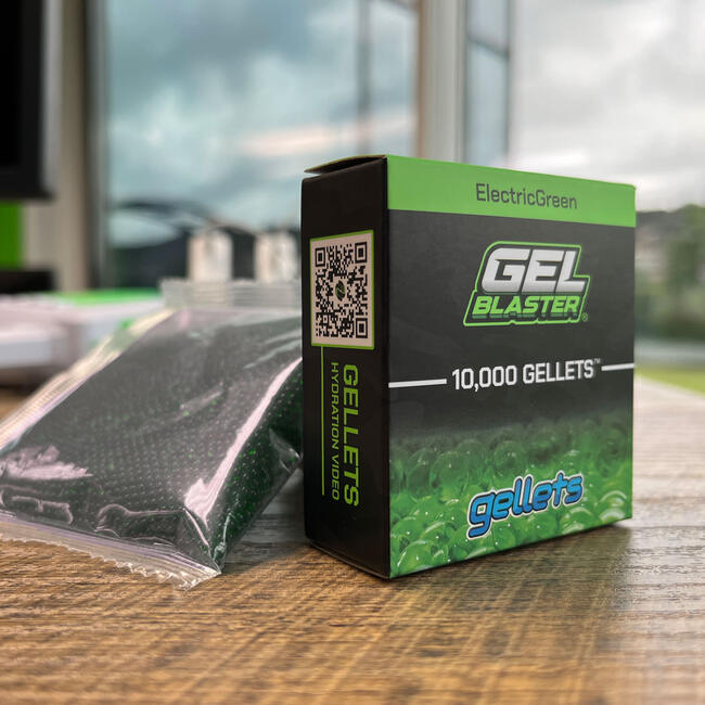 Gellet Pack (10K)- Electric Green - Outdoor Games - 3
