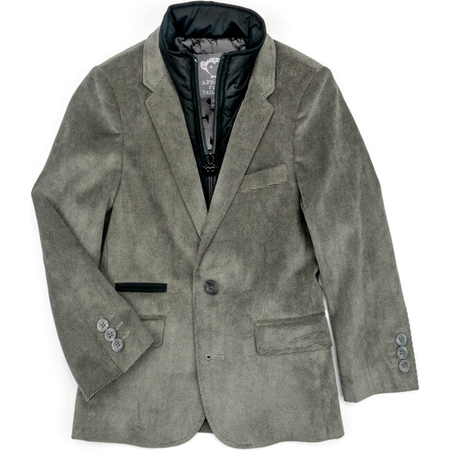 Executive Blazer, Charcoal - Suits & Separates - 1