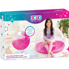 Pink Confetti Inflatable Chair - Activities - 1 - thumbnail