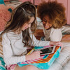 Tie Dye Faux Fur Lap Desk - Activities - 5