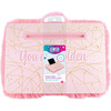 Pink & Gold Deluxe Fur Lap Desk - Art Supplies - 1 - thumbnail