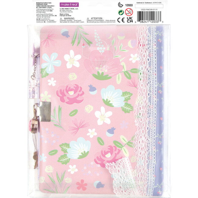 Cottagecore Floral Locking Journal - Activities - 2