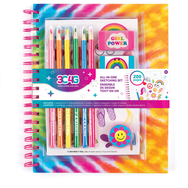 All in one Sketching set tie die - Arts & Crafts - 1