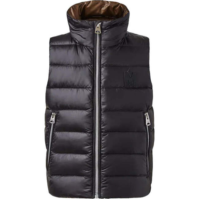 Kylo Toddler Down Vest, Black