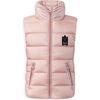 Cleo Toddler Light Down Vest, Pink - Coats - 1 - thumbnail