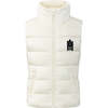 Cleo Toddler Light Down Vest, Ivory - Coats - 1 - thumbnail