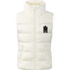 Cleo Light Down Vest, Ivory - Coats - 1 - thumbnail