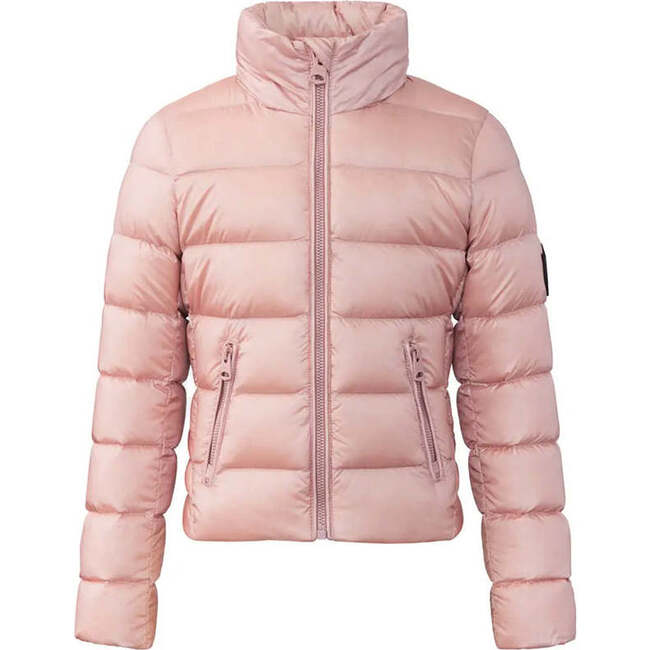 Kassidy Toddler Light Down Jacket, Pink - Coats - 1