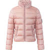 Kassidy Toddler Light Down Jacket, Pink - Coats - 1 - thumbnail