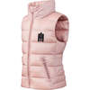 Cleo Light Down Vest, Pink - Coats - 2