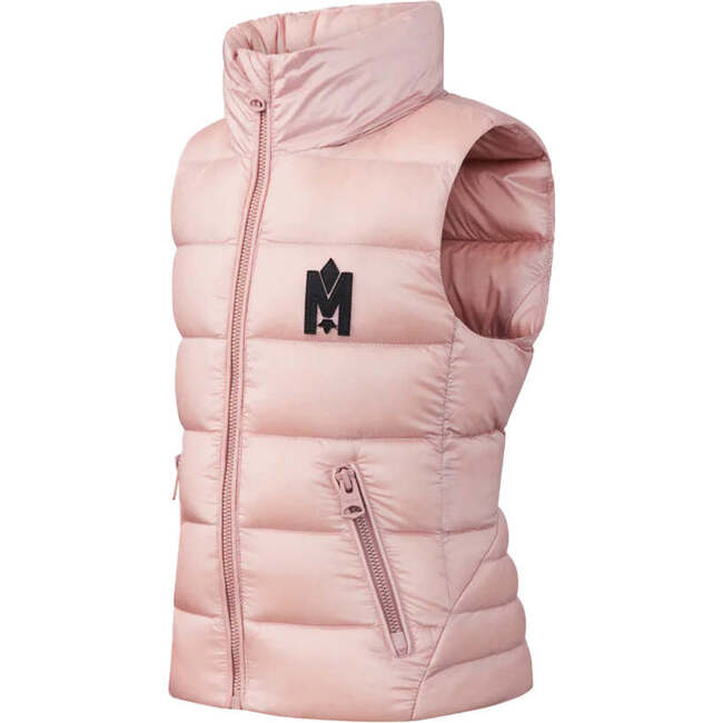 Cleo Toddler Light Down Vest, Pink