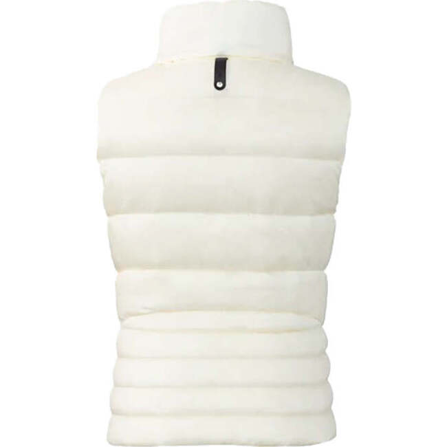 Cleo Light Down Vest, Ivory - Coats - 3