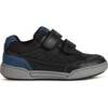 Poseido Velcro Sneakers, Blue - Sneakers - 1 - thumbnail