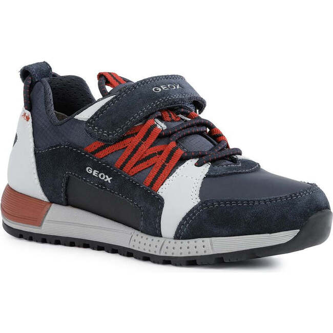 Alben Suede Shoes, Navy - Sneakers - 2