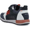 Alben Suede Shoes, Navy - Sneakers - 3
