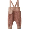 Fuzzy Overalls, Rose - Overalls - 1 - thumbnail