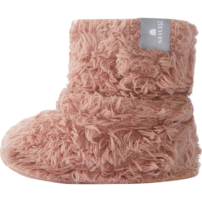 Fuzzy Booties, Pink