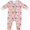 Prancing Deer Infant Footie Pajamas, Pink - Pajamas - 2