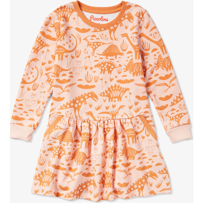 Sweatshirt Dress, Paleontology - Dresses - 1