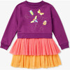 Sweatshirt Dress with Tulle, Entomology - Dresses - 1 - thumbnail