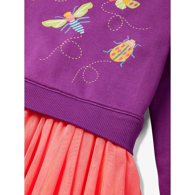 Sweatshirt Dress with Tulle, Entomology