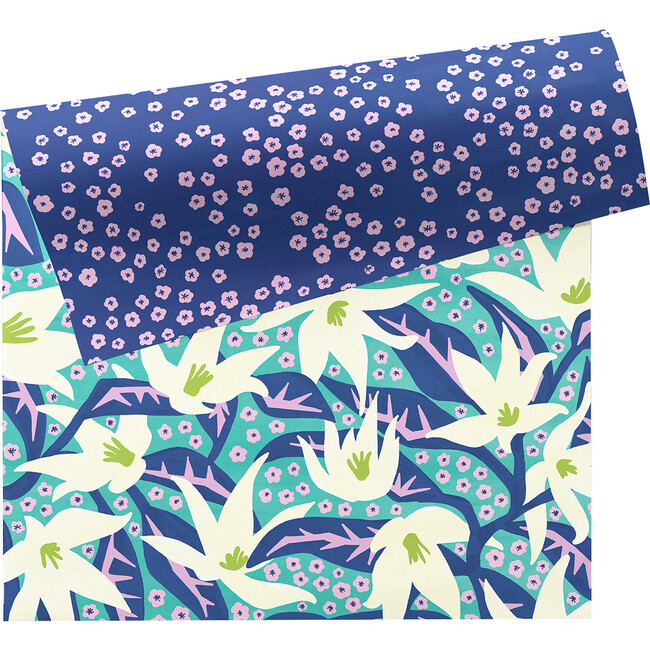 Lily Patch Wrapping Paper - Party Accessories - 1
