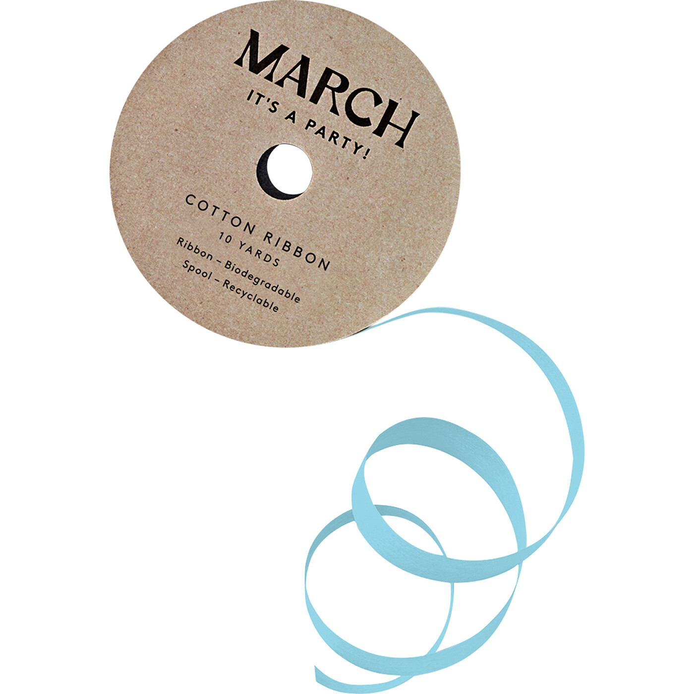 Light Blue Ribbon - Party Accessories - 1